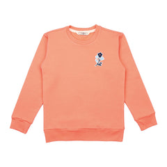 Blue Flowers-Sweatshirt