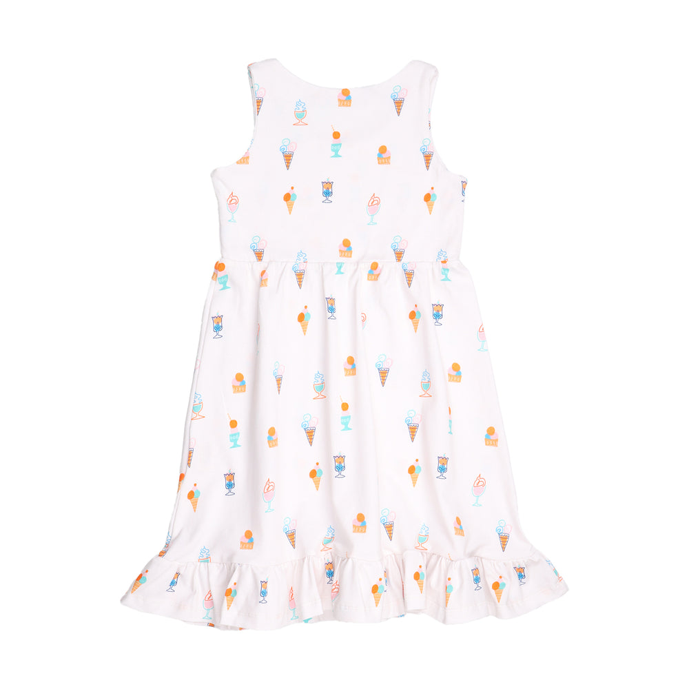 Ice Cream-Sleeveless Dress