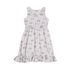 Bicycle-Sleeveless Dress