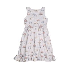 Bicycle-Sleeveless Dress