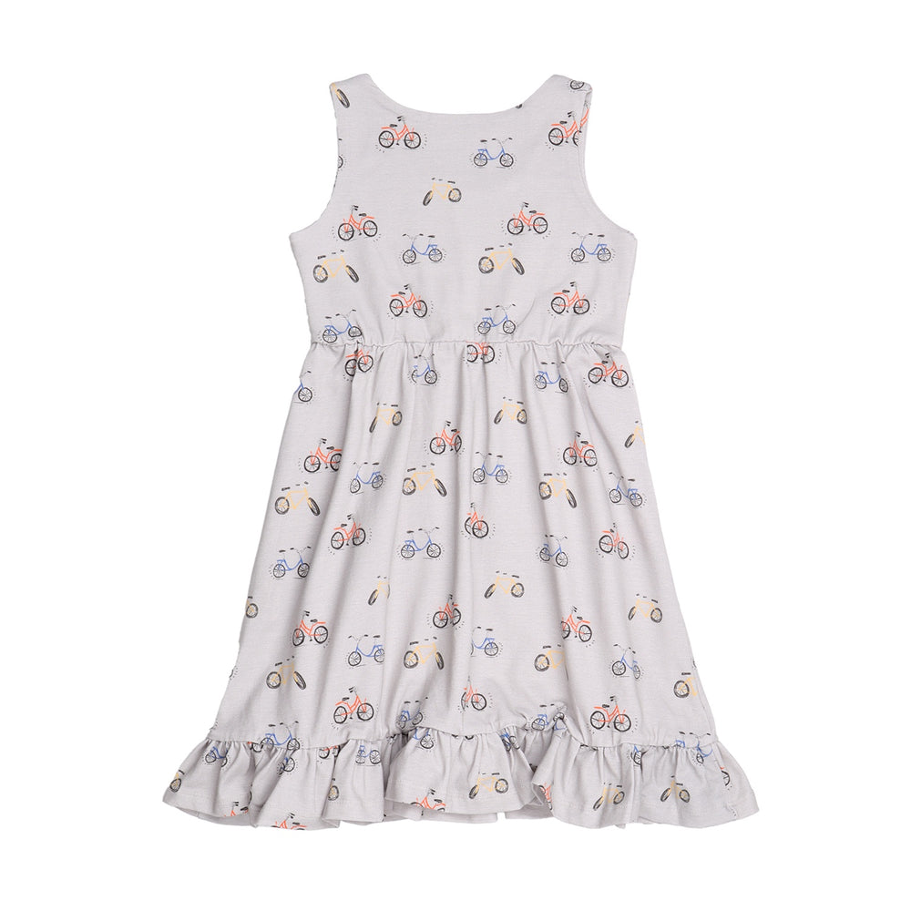 Bicycle-Sleeveless Dress