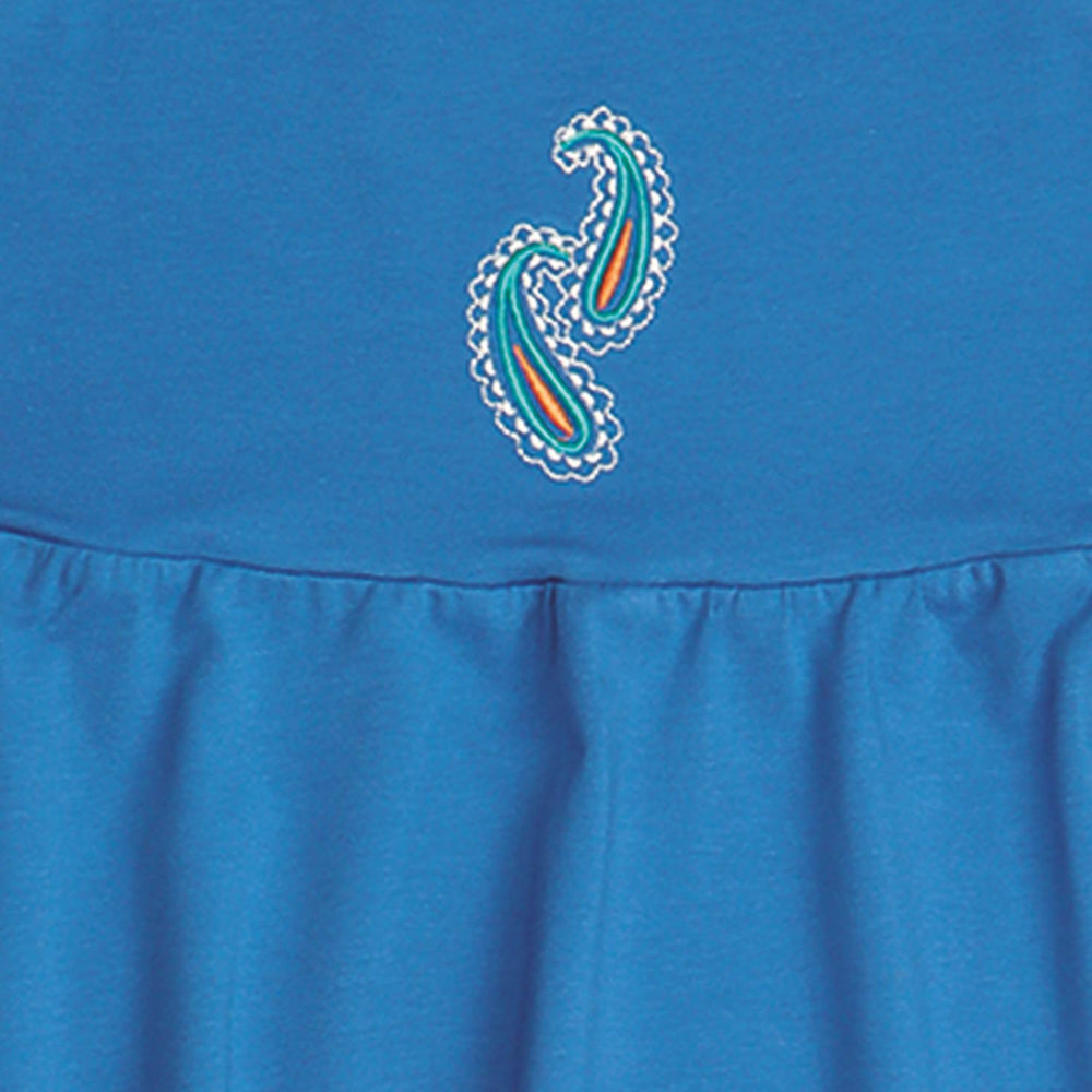 Colourful Paisley 23-Sleeveless Dress