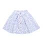 Blue Flowers-Skirt