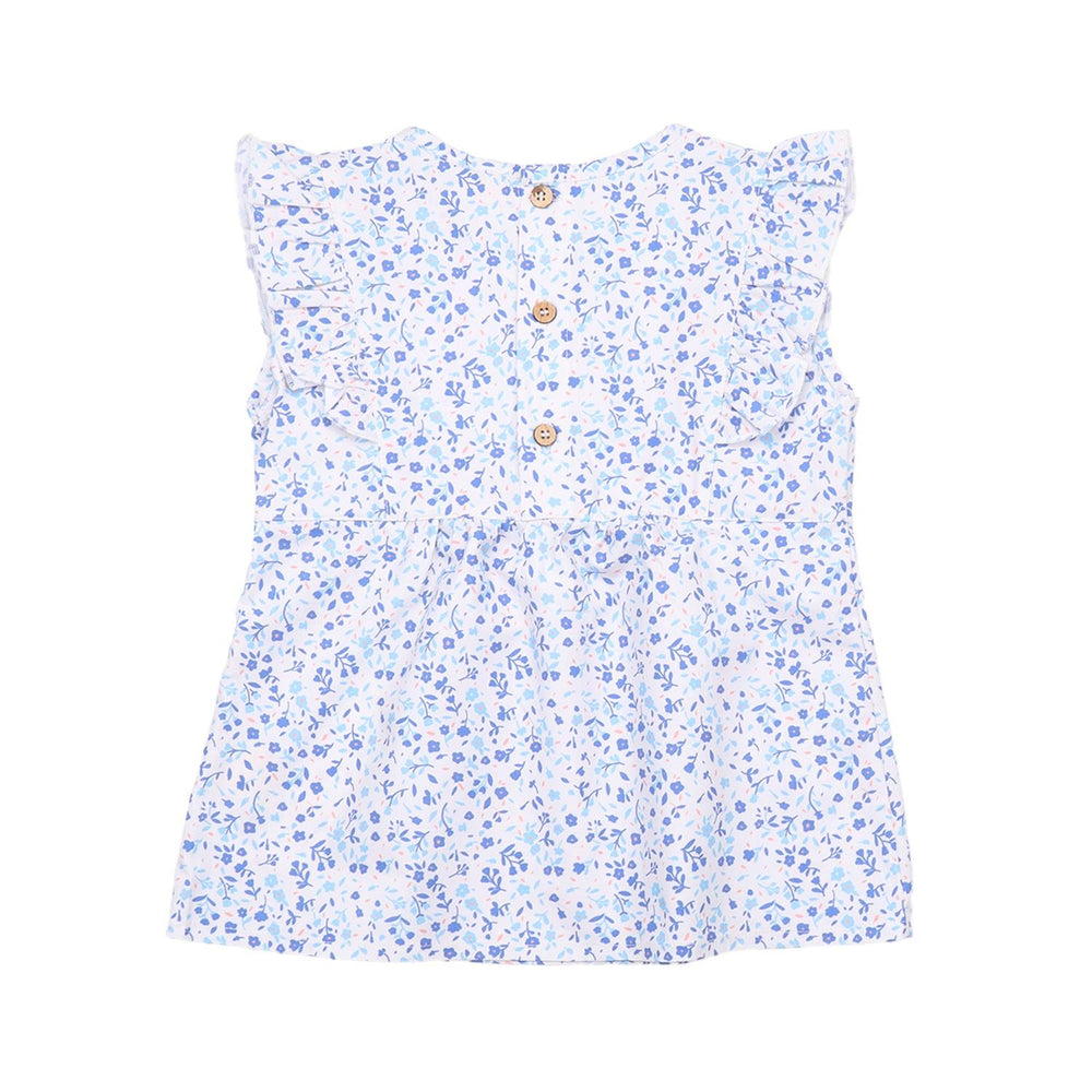 Blue Flowers-Blouse