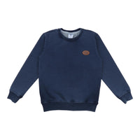 Pullover-Sweatshirt aus Jeans (baumwolle bio)