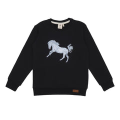 Pullover-Sweatshirt aus Baumwolle (Bio)