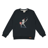 Pullover-Sweatshirt aus Baumwolle (Bio)