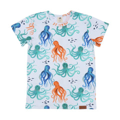 Funny Octopuses - Baumwolle (Bio)