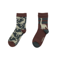 Dinosaur Organic Socks for Kids – Sustainable Cotton with Adventure Motif