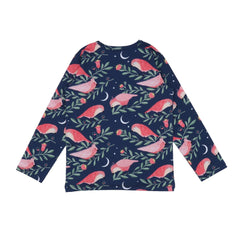 Pinky Birds - Baumwolle (Bio)