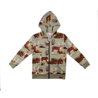 Sweatjacke aus Baumwolle (Bio)