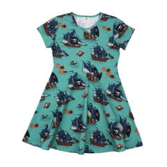 Pirate Ships - Skater Dress