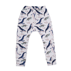 Whales & Sea Turtles - Baggy Pants