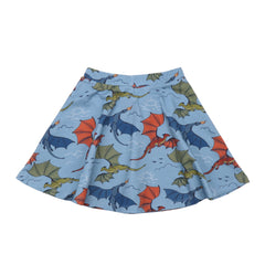 Colorful Dragons - Skirt