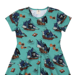 Pirate Ships - Skater Dress