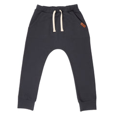 Asphalt Grey - Cotton (Organic)