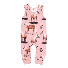 Sleeveless Rompers Made of Cotton (Organic)