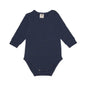 Long-sleeved bodysuit made of cotton (organic)