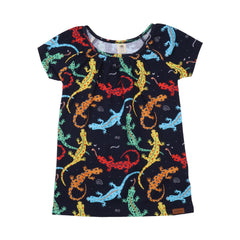 Colorful Salamanders - Cotton (Organic)
