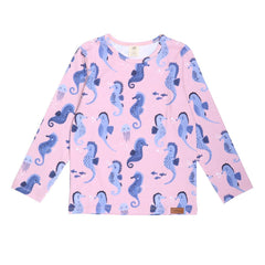 Langarm Shirt aus Baumwolle (Bio)