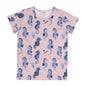 Blue Seahorses-T-Shirt