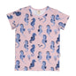 Blue Seahorses-T-Shirt