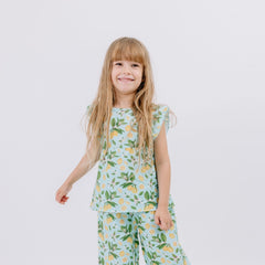 Citrus Bloom-Blouse Top