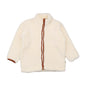 Cream Fleece-Fleece Jacket