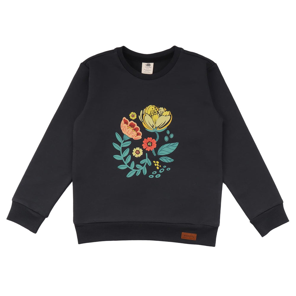 Cheerful Flowers - Baumwolle (Bio)