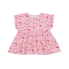 Cherries and Blossoms-Blouse