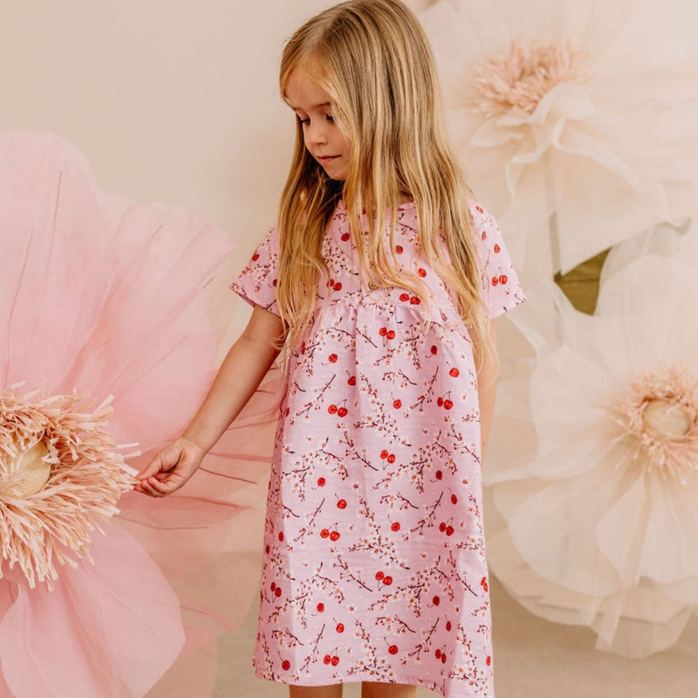 Cherries and Blossoms-Dress