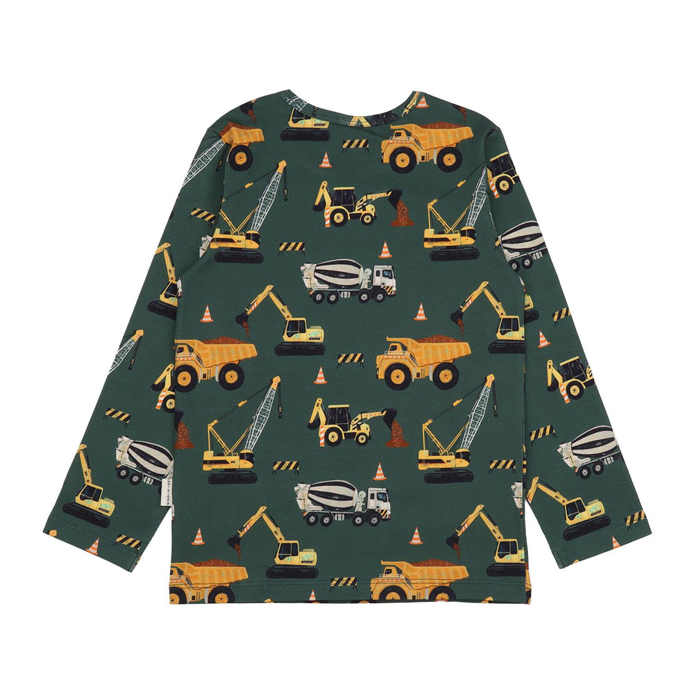 Langarm Shirt aus Wolle