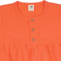 Coral Bloom-Dress