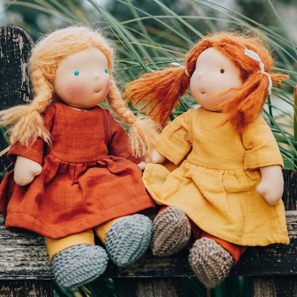 Mari Waldorf art puppe stoffpuppe montessori