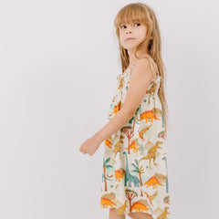 Dinasaur World-Sleeveless Dress