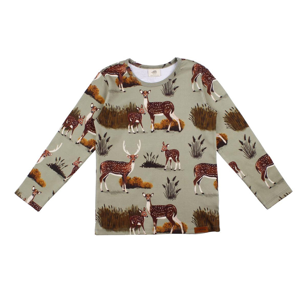 Langarm Shirt aus Baumwolle (Bio)