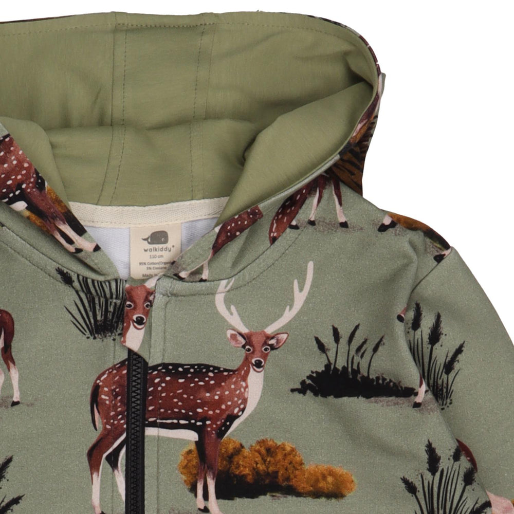 Deer Family-Sweat Jacket