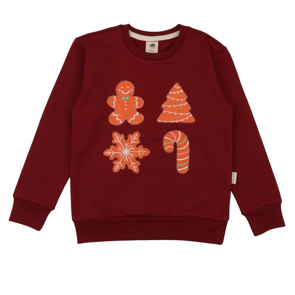 Burgundy-Sweatshirt 110