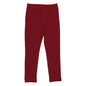 Burgundy-Sweat Leggings 98