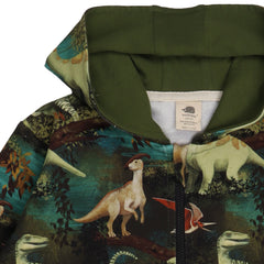 Dinasour Jungle-Sweat Jacket