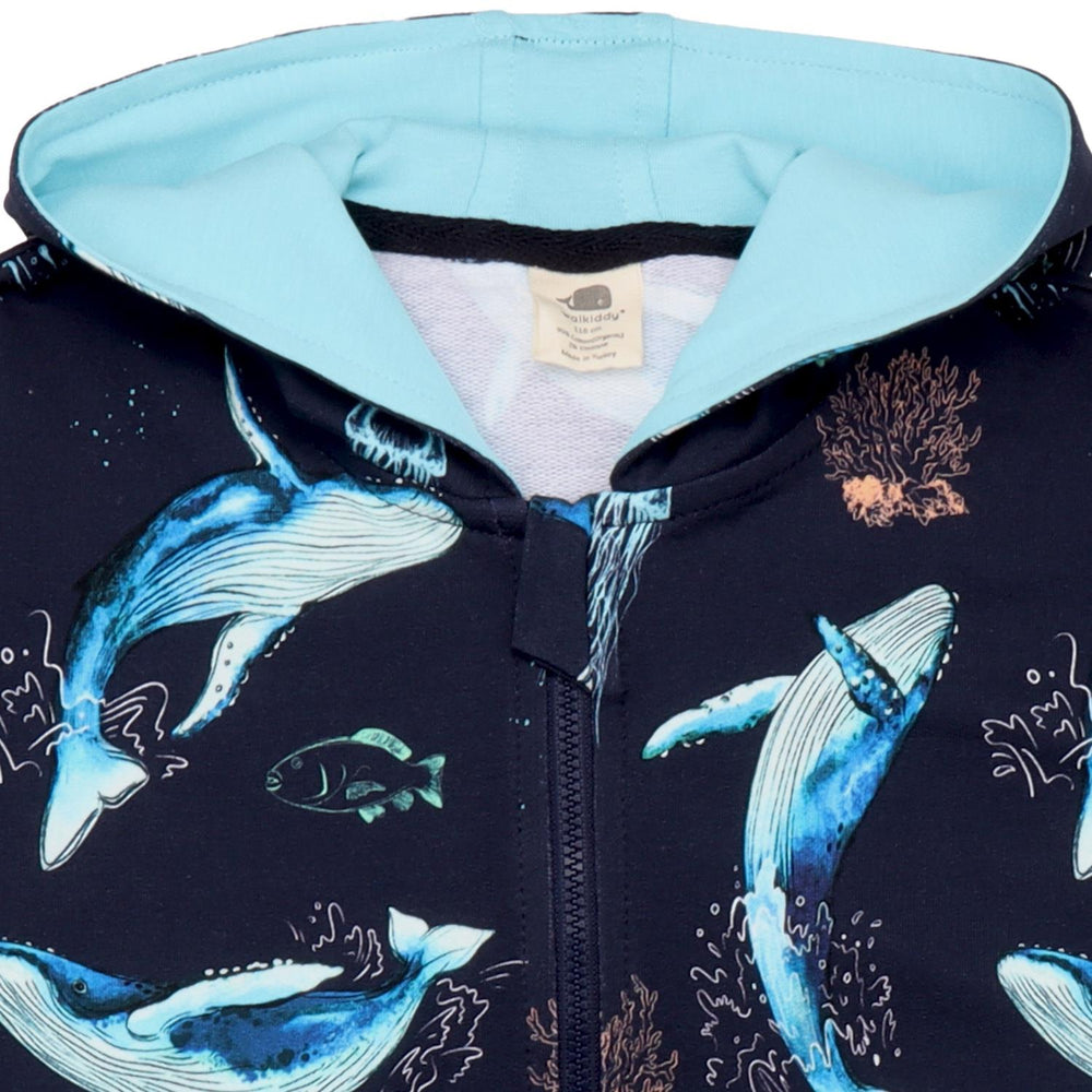 The Dancing Whales-Sweat Jacket