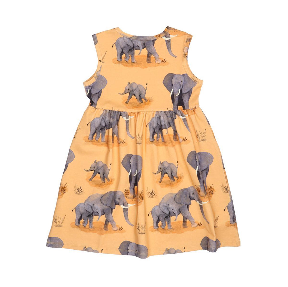 Kurzarm Kleid aus Baumwolle (Bio)