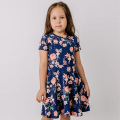 Fairies and Flowers-Flared Dress