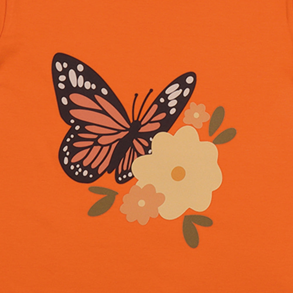Flowers and Butterflies-Shirt