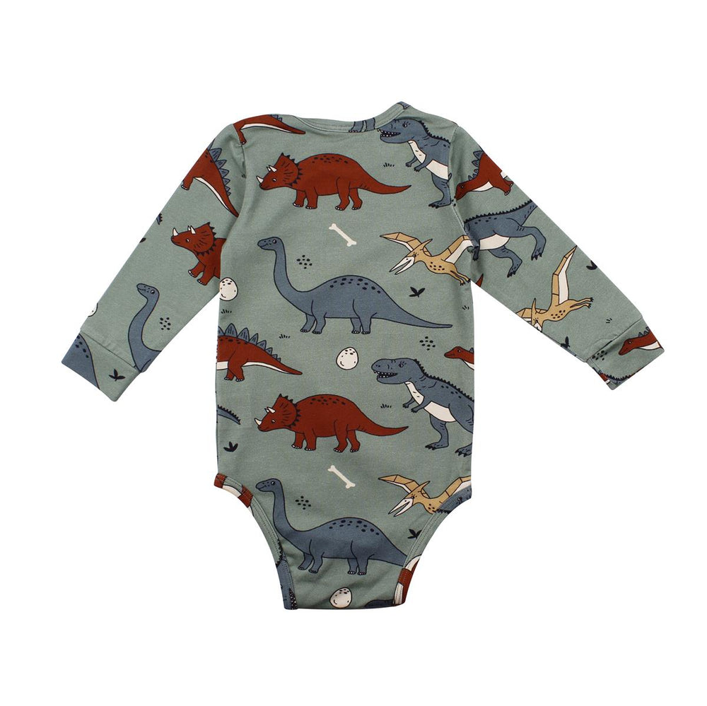 Langarm Body aus Baumwolle (Bio)