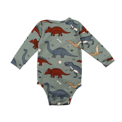 Langarm Body aus Baumwolle (Bio)