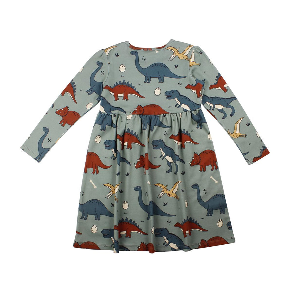 Langarm Kleid aus Baumwolle (Bio)