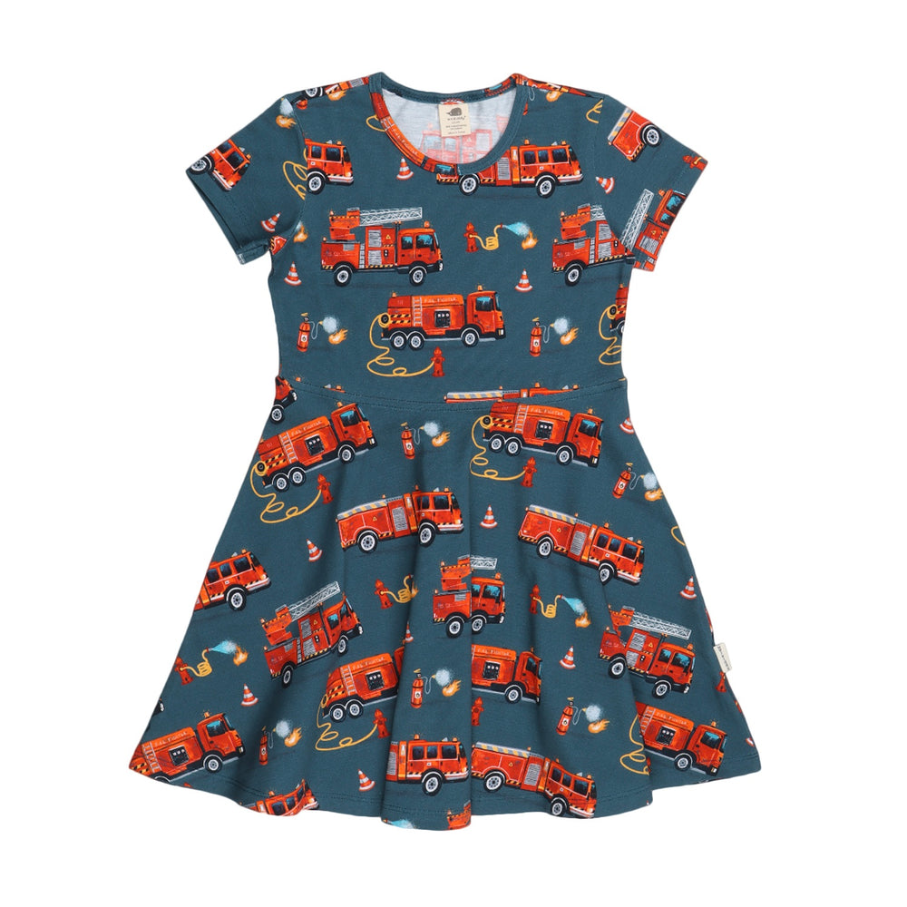 Fire Fighters-Flared Dress