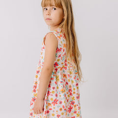Flower Garden-Sleeveless Dress