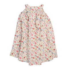 Flowers &amp; Leaves - Flared Dress